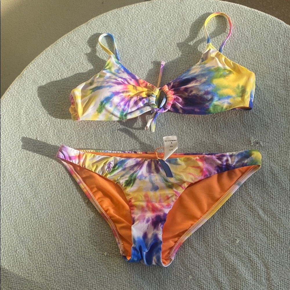 Polo Ralph Lauren tie dye bikini
